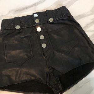 NBD | Shorts | Nbd Ady Leather Short In 